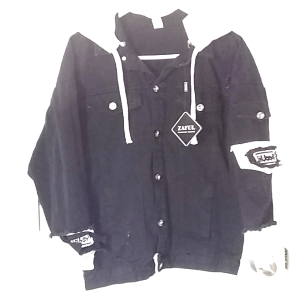 Zaful forever Young jean jacket.